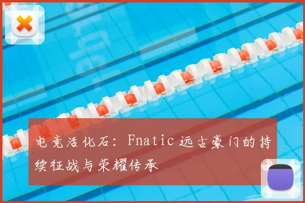 电竞活化石：Fnatic 远古豪门的持续征战与荣耀传承